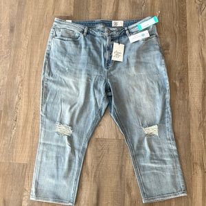 NWT stitch fix jeans - cosmic blue love size 20